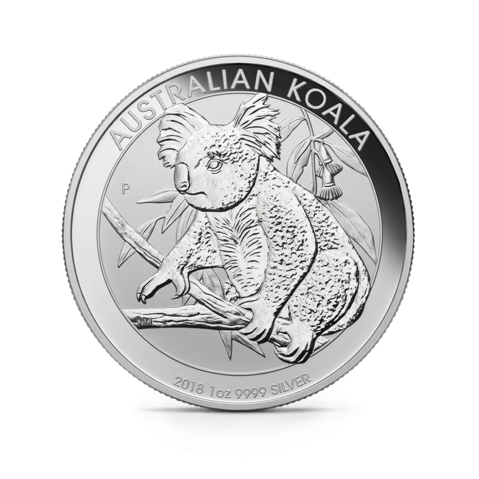 Монета "Коала", 2018 г., Серебро, 31,1 гр., проба 9999, АВСТРАЛИЯ