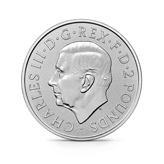 Монета "Моргана ле Фэй",  2024 г., Серебро, 31,1 гр., проба 999, СОЕДИНЕННОЕ КОРОЛЕВСТВО