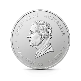 Монета "Лунный календарь Год Козы", 2027 г., Серебро, 15,55 гр., проба 9999, АВСТРАЛИЯ