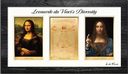 Монета «Набор Леонардо да Винчи», 2024 г., Серебро, 93,3 гр., проба 999, САМОА