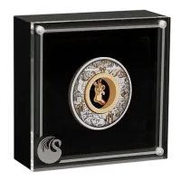 Монета «Ночь перед Рождеством», 2023 г., Серебро, 62,2 гр., проба 9999, ТУВАЛУ