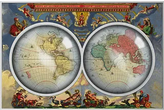 Монета "Атлас Майор", 2026 г., 31,1 гр., проба 999, КАМЕРУН