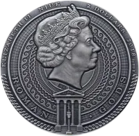 Монета «Беллона»,  2018 г., Серебро, 62,2 гр., проба 999, НИУЭ