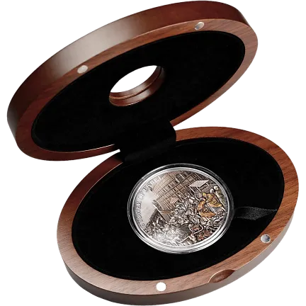 Монета «Вавилонская Башня», 2022 г., Серебро, 155,5 гр., проба 999, ТОКЕЛАУ