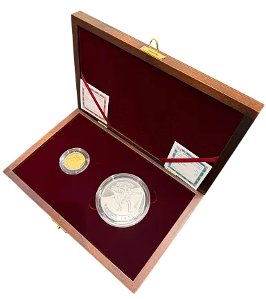 Монета «250‑летие Государственного академического Большого театра России», СПМД, 2026 г., Серебро, 155,5 гр., проба 925, РОССИЯ